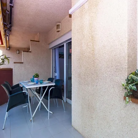 Apartment In With Terrace Roses